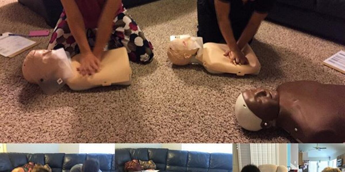 Cpr trainings this week! Great clients make learning fun!!