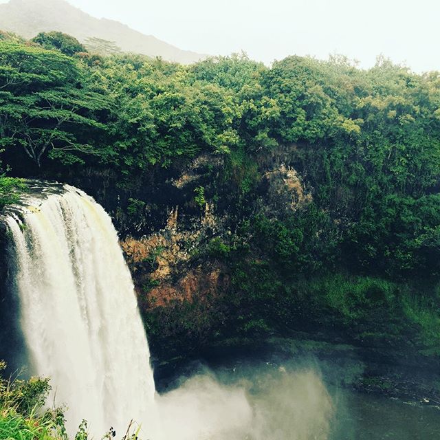 Rainy day at the falls