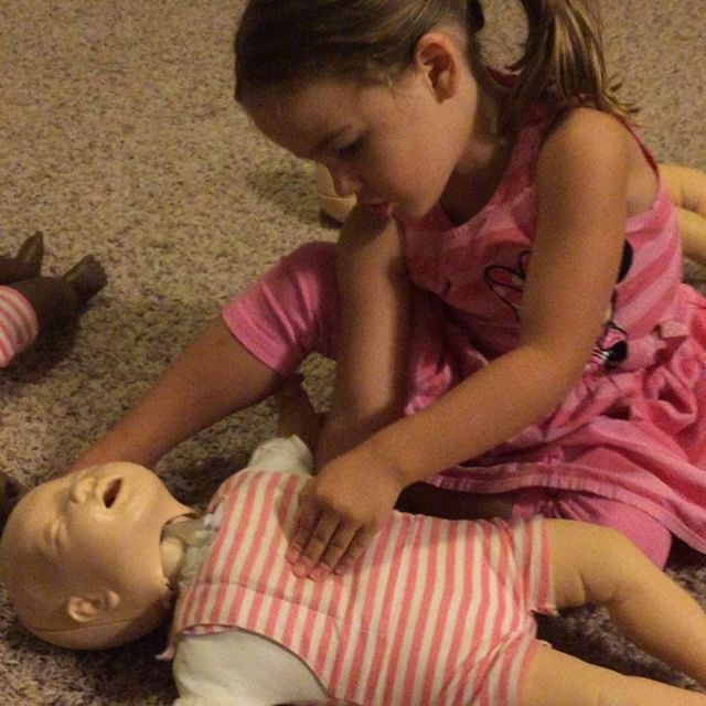 Never too young to learn CPR