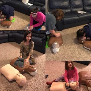 CPR training this am!