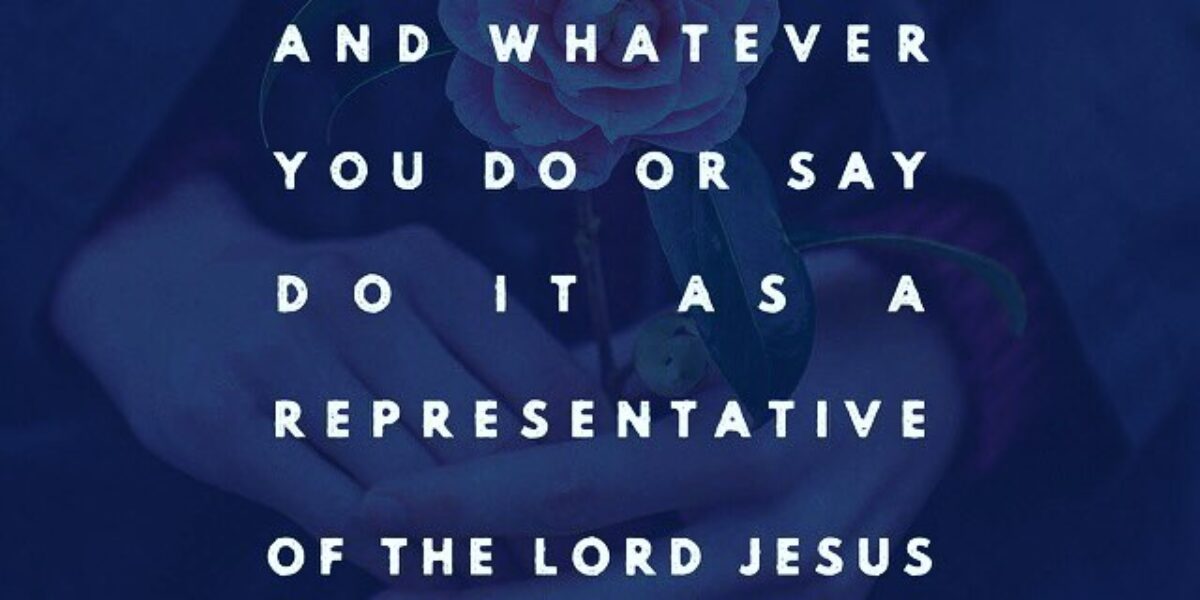 The Day is won when we are on our knees Fervently in Prayer.