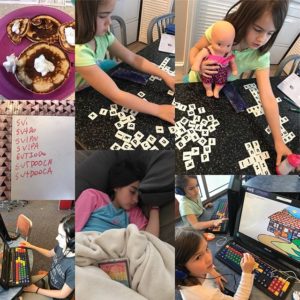 Sweet Homeschool moments April 2018