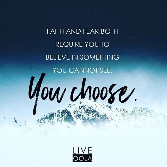 Replace fear and doubt with TRUTH and walk in FAITH! #fearisaliar